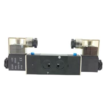 Imagem de Válvula Solenoide Coletor Bobina Dupla Única 4M210 4M220 4M230 4M310 4M320 4M330 4M410 4M420 4M430 Válvula Pneumática (AC220V, 4M230C 08G1-4 3-5Way )