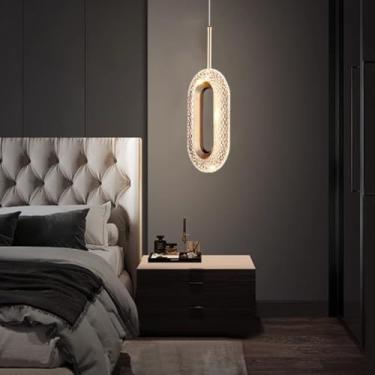 Imagem de Luminária de parede de cristal para interiores, luminária de parede LED moderna dourada, sala de estar, quarto, corredor, altura ajustável, luz quente/neutra/branca, iluminação tricolor (12