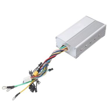 Imagem de Tbest Controlador de Motor Sem Escova 50A, Caixa de Liga de Alumínio Com Design Ranhurado para Substituição de Scooter Elétrica KUGOO M4 10 Unidades