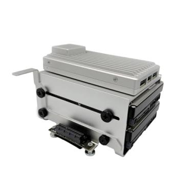 Imagem de ZimaBoard Suporte de expansão para 2 HDD – Suporte duplo de alumínio de 8,89 cm, bandeja de montagem de ferramentas para servidor doméstico e armazenamento NAS