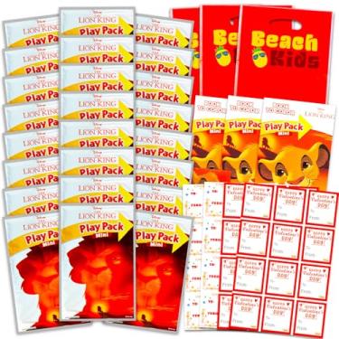 Imagem de Disney Pacote De Troca Presentes Para Sala Aula Do Rei Leão Da O Dia Dos Namorados - 24 Mini Livros Atividades Colorir Mufasa Cartões Escolares Namorados, Adesivos E Lembrancinhas Festa Infantil