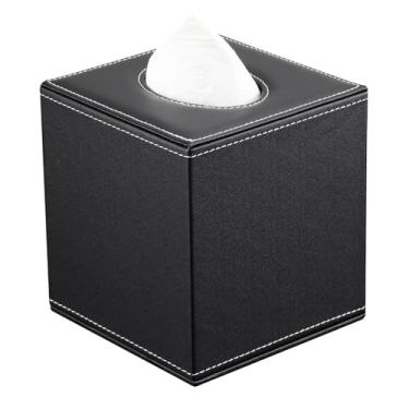 Imagem de Capa para caixa de lenços de papel Gaveta para caixa de lenços papel em rolo, para mesa centro da sala estar