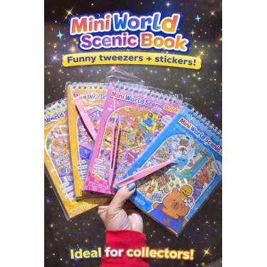 Imagem de Mini World Scenic Book  Livro Interativo 3D com Adesivos - GENERIC, SO
