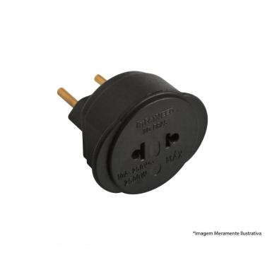 Imagem de Adaptador Univ 3X1 Preto 037835 Blister C/10Pcs