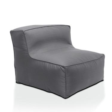 Imagem de Poltrona Estofada Para Jardim - Cinza