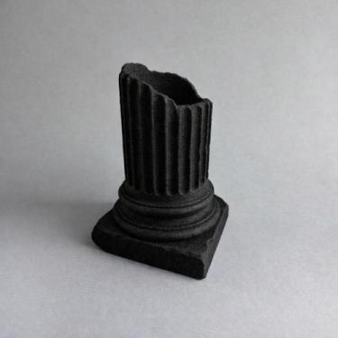 Imagem de Porta-canetas Roma Antiga - Tudona3d, Preto