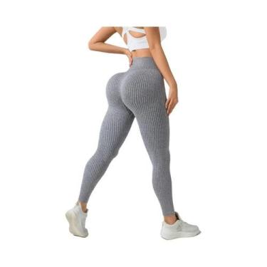 Imagem de Calças De Yoga Sem Costura Para Mulheres Com Controle De Barriga, Legg