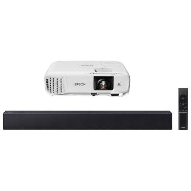 Imagem de Projetor EPSON PowerLite E24 XGA 3600 Lumens - 3LCD USB-B + Soundbar S