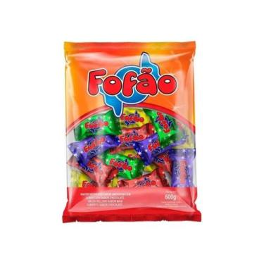 Imagem de Bombom Fofão Amendoim Cobertura Sabor Chocolate 600g - Doce Sabor