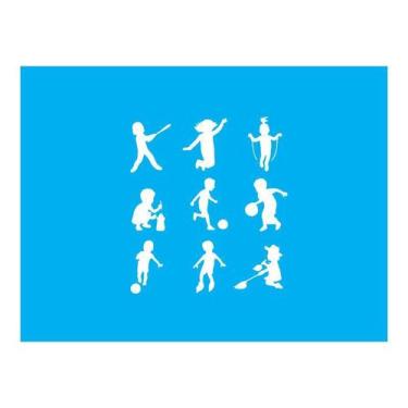 Imagem de Stencil Tamako Brincadeira - 15X20Cm - Ref A2427