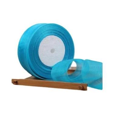 Imagem de Fita De Organza 50 Jardas 12-40mm Para Embalagem De Presentes, Casamen