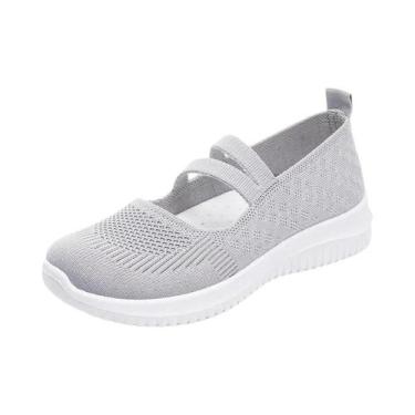 Imagem de Tênis Femininos De Plataforma, Respiráveis, Casuais, Com Solado Vulcan