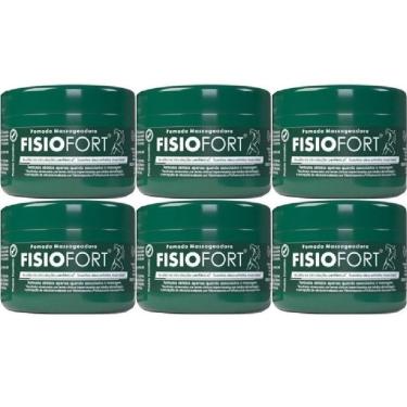 Imagem de Kit Com 6 Pomada Massageadora Fisiofort 200G