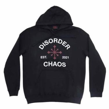 Imagem de Moletom Disorder Canguru Est 21 Hoodie - reto - P-Masculino
