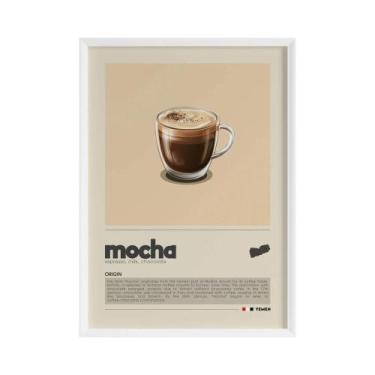 Imagem de Pintura Em Tela De Café Americano, Latte E Macchiato Flat White, Ilust