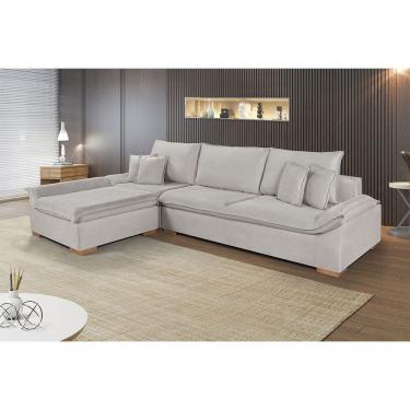 Imagem de Sofa Martins M-201 Veludo Canto Estofados Martins