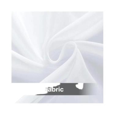 Imagem de Cortinas De Voile Branco Transparente Para Sala De Estar E Cozinha, De