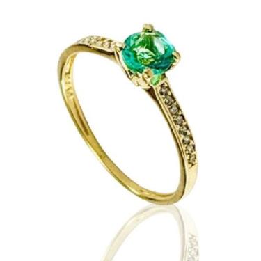 Imagem de Anel de Ouro 18 k Solitário 5mm - Elegancy, 12