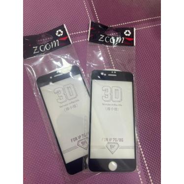 Imagem de Pelicula 3D iPhone 7/8 Preta - Zcom