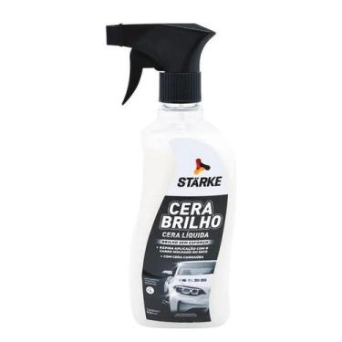 Imagem de Cera Liquida Super Wax Brilho Automotiva Carro Branco Preto - Starke