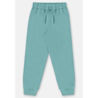 Imagem de Calça Moletom Felpado Infantil Masc Up Baby, Azul, 10