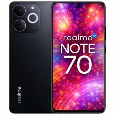 Imagem de Smartphone Celular Realme Note 70, 256GB, 4GB RAM, Android 14, Câmera 