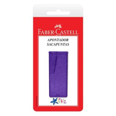 Imagem de Apontador com Depósito Glitz Roxo 1 - Faber-Castell