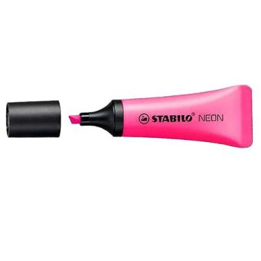 Imagem de Marca texto neon Stabilo, Rosa