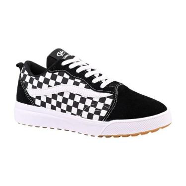 Imagem de Tênis Masculino Casual em Lona e Camurça Skate Style Urbano - Runwey