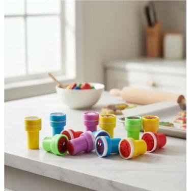 Imagem de Kit 4 Carimbo Homem Aranha Infantil Festa Escolar Brinquedo - Topmixsh