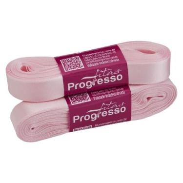 Imagem de Fita cetim N03 progresso rosa bebê