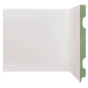 Imagem de Rodapé MDF Liso 20CMX2,40m 2001 Moldufama Kit 48m