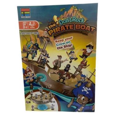 Imagem de Jogo Barco Pirata Não Derrube  Equilíbrio Infantil e Família  Desenvol