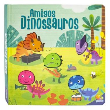 Imagem de Amigos Barulhentos Livro Sonoro: Amigos Dinossauros - Todo Livro