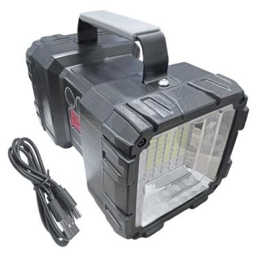 Imagem de Lanterna Recarregavel 35 Led Holofote Bom-4328 - BOMVINK