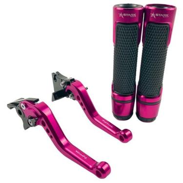 Imagem de Kit Manete Manopla Dafra Next 250 300 Next 250 300 Todas - Stark Race,