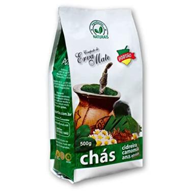 Imagem de Erva-Mate Portão Chimarrão Composto Chás 500g.