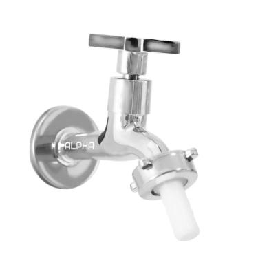 Imagem de Torneira Para Jardim Tanque Alavanca Metal Cromada 1130 C22