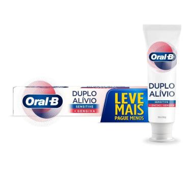 Imagem de Pasta de Dente Oral-B Duplo Alívio 140g