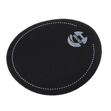 Imagem de simhoa PETG patch de pedal único para peças de instrumento de percussão de tambor de baixo - 420 preto