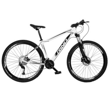 Imagem de BICICLETA ARO 29 RINO EVEREST TRAS. ALIVIO - 27V - 7.0 (BRANCO, 15)