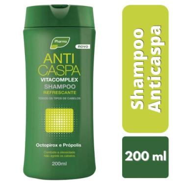 Imagem de Shampoo Anticaspa Vitacomplex Refrescante Pharma 200ml - Pharma Cosmét