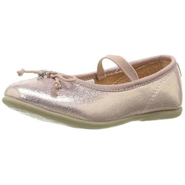 Imagem de carter's Pompom Sapatilha de balé para meninas, rosa, 7 Toddler