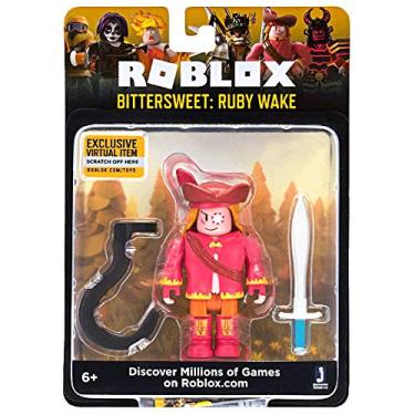Imagem de Roblox Bittersweet: Boneco Ruby Wake de 7,9 cm com código exclusivo de item virtual