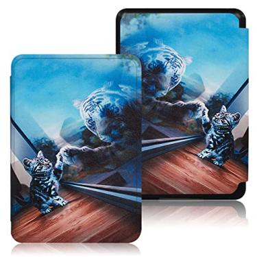 Imagem de Capa fina para Kindle de 11ª geração, versão 2022 - capa com função de ativação automática e hibernação, não para o Kindle Paperwhite de 11ª geração