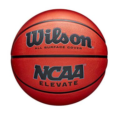 Imagem de Wilson NCAA Elevate Basketball - Tamanho 7-75 cm, laranja