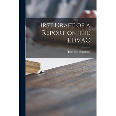 Imagem de First Draft of a Report on the EDVAC