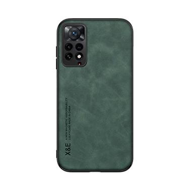 Imagem de Kepuch Silklike Capa para Redmi Note 11 Pro/Note 11E Pro 5G - Case Placa de Metal Embutida para Redmi Note 11 Pro/Note 11E Pro 5G - Verde