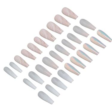 Imagem de Unha Postiça, Profissional Moda 30 Peças, Unha Postiça, Ponta Delicada, para Manicure, Faça você Mesmo Em Casa (0070-05)