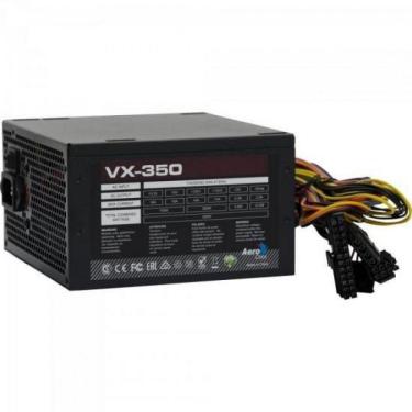 Imagem de Fonte ATX s/Cabo 350W Preto Aerocool VX-350